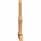 Ekena Millwork Richland Timber Gable Bracket, Western Red Cedar, 72"W x 45"H x 3 1/2"D x 5 1/2"F, 15/12 Pitch GBW072X45X0406RIC00SWR - alternate 2